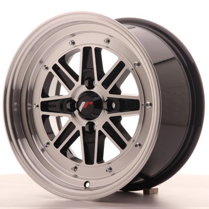 Japan Racing Wheels - JR-31 Black Machined (15x7.5 Zoll)