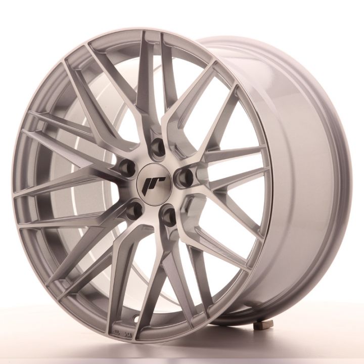 Japan Racing Wheels - JR-28 Silver Machined (18x9.5 Zoll)