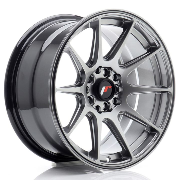 Japan Racing Wheels - JR-11 Hyper Black (16x8 Zoll)