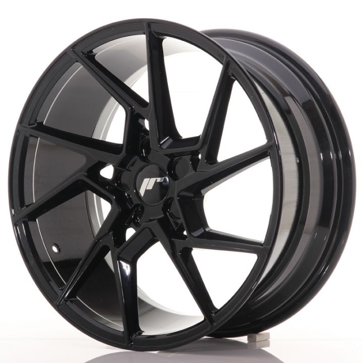 Japan Racing Wheels - JR-33 Glossy Black (19x8.5 inch)