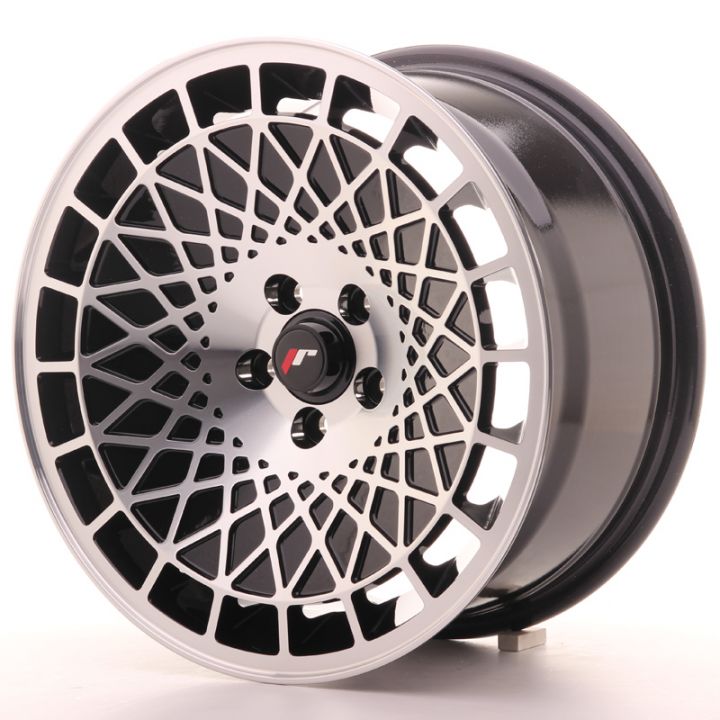 Japan Racing Wheels - JR-14 Black Machined (16x8 Zoll)