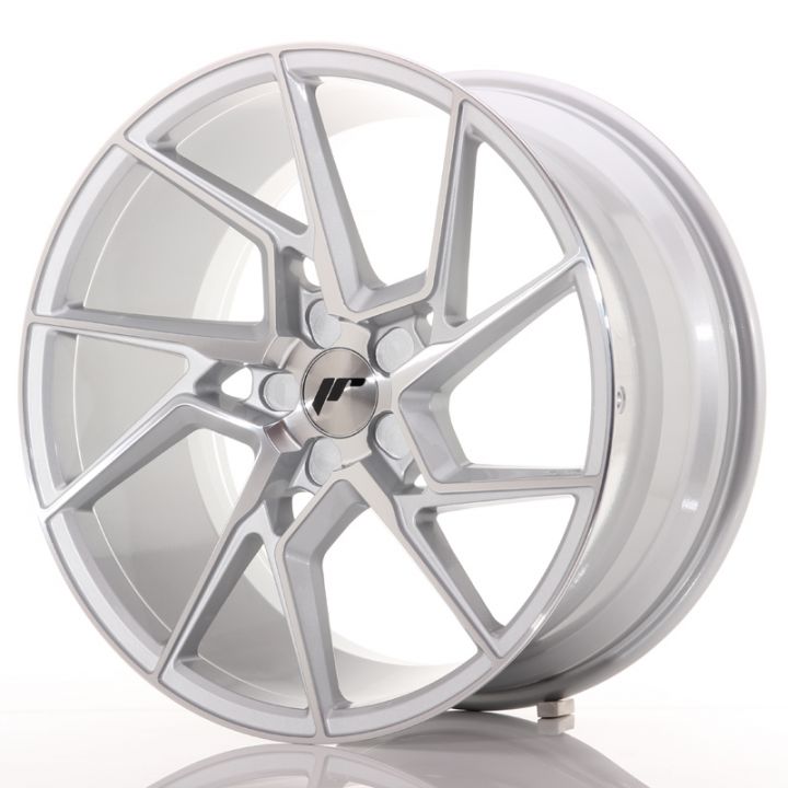 Japan Racing Wheels - JR-33 Silver Machined (20x10 Zoll)