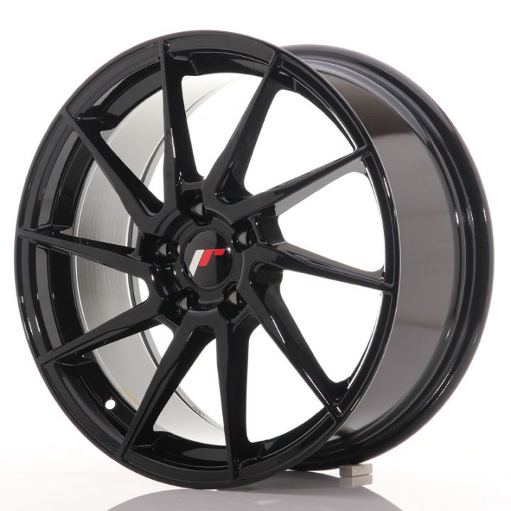 Japan Racing Wheels - JR-36 Glossy Black (18x8 Zoll)