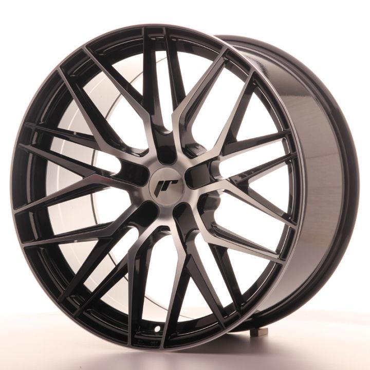 Japan Racing Wheels - JR-28 Glossy Black Machined (19x9.5 Zoll)