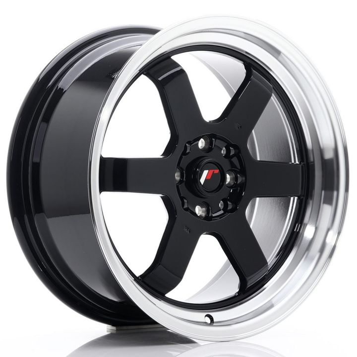 Japan Racing Wheels - JR-12 Gloss Black (17x8 Zoll)