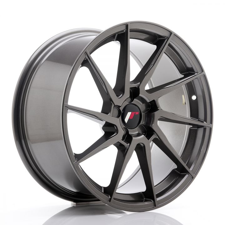 Japan Racing Wheels - JR-36 Hyper Gray (18x9 Zoll)