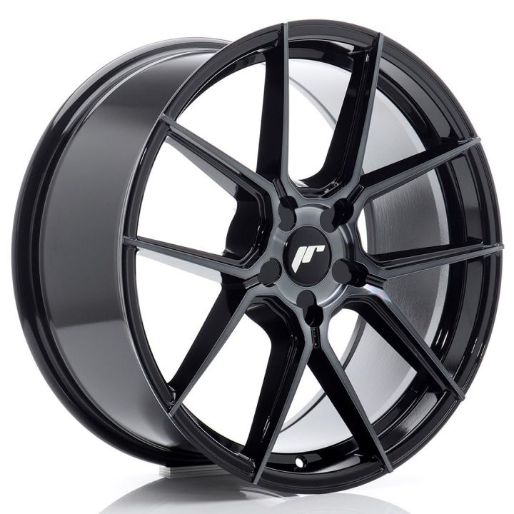 Japan Racing Wheels - JR-30 Black Machined (19x8.5 Zoll)