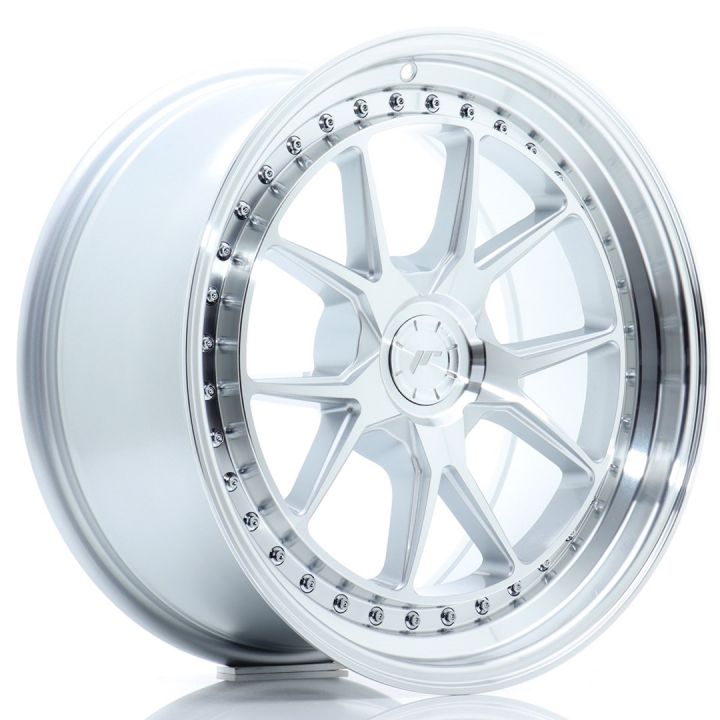 Japan Racing Wheels - JR-39 Silver Machined (18x9.5 Zoll)