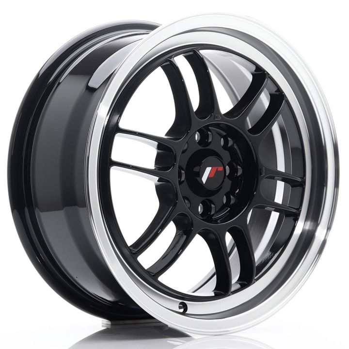 Japan Racing Wheels - JR-7 Gloss Black (16x7 Zoll)