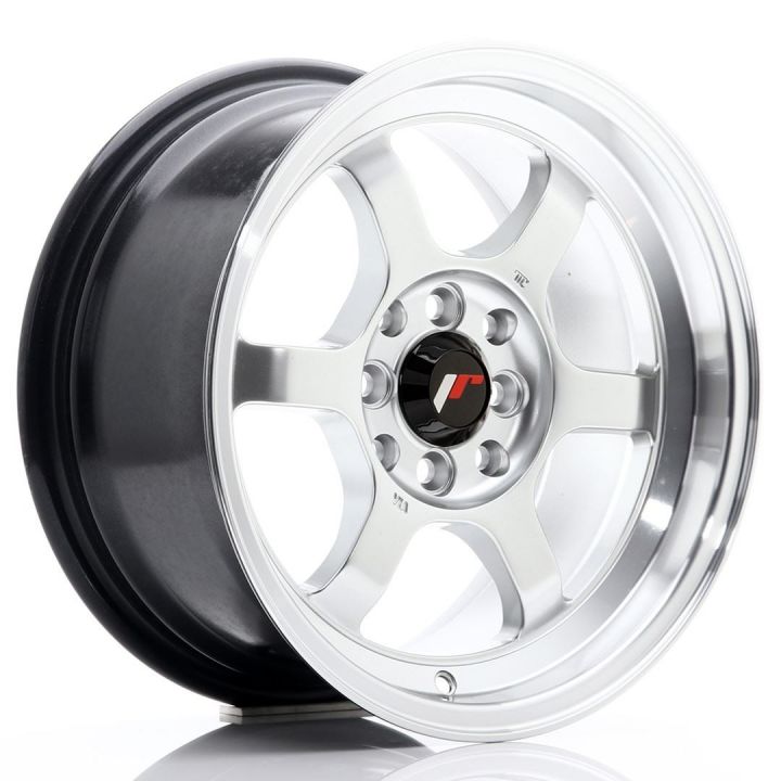 Japan Racing Wheels - JR-12 Hyper Silver Polished Lip (15x7.5 Zoll)