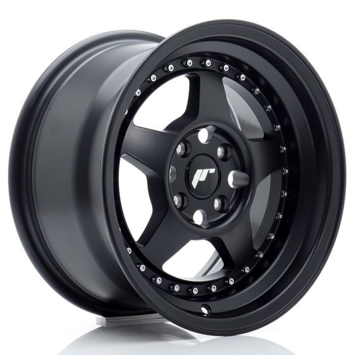 Japan Racing Wheels - JR-6 Matt Black (15x8 Zoll)