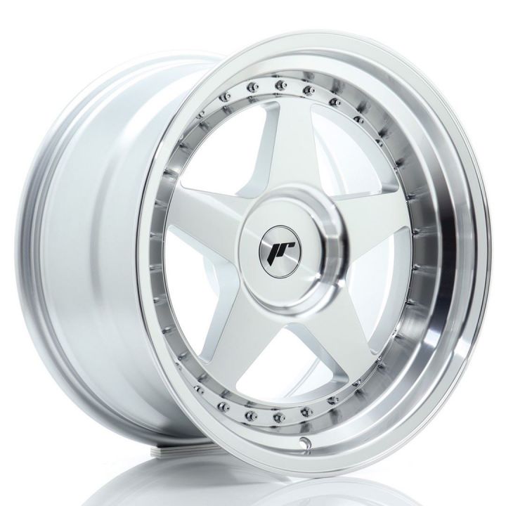 Japan Racing Wheels - JR-6 Silver Machined (18x10 Zoll)