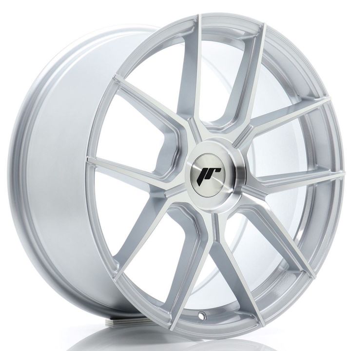 Japan Racing Wheels - JR-30 Silver Machined (18x8 Zoll)