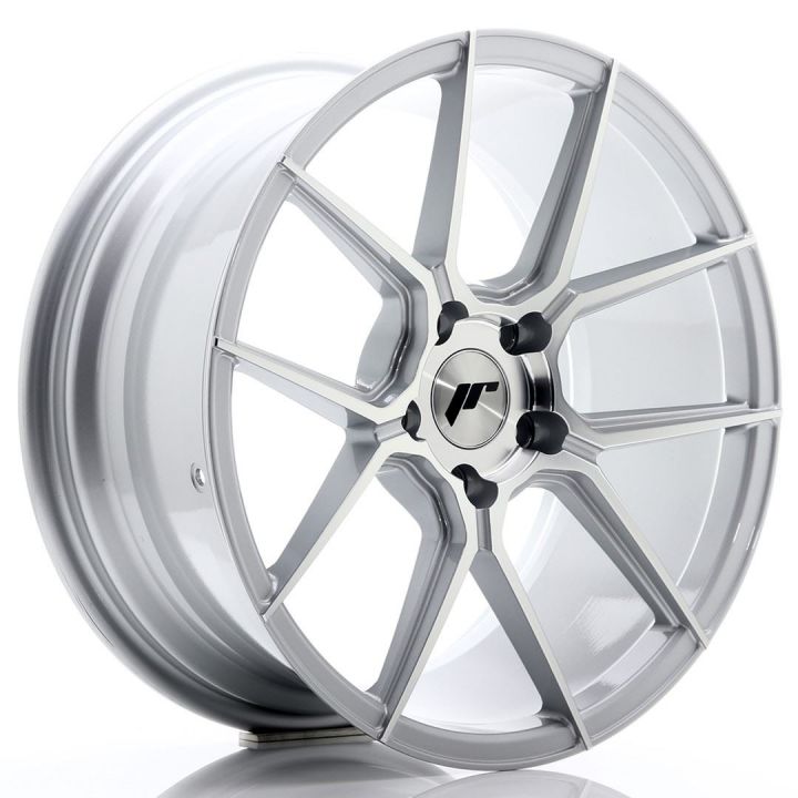 Japan Racing Wheels - JR-30 Silver Machined (20x10.5 inch)