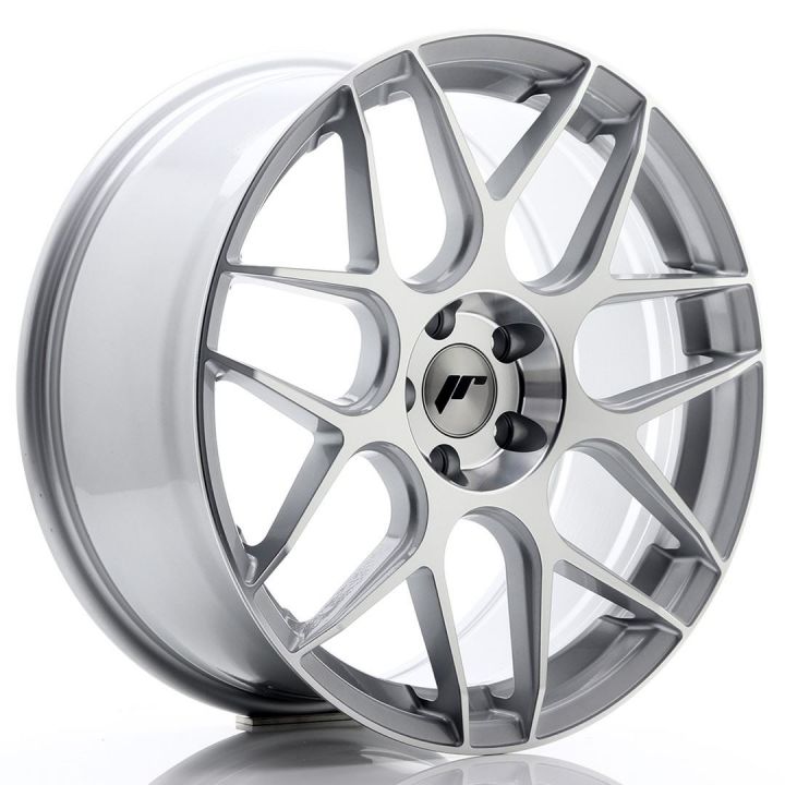 Japan Racing Wheels - JR-18 Silver Machined (19x8.5 Zoll)