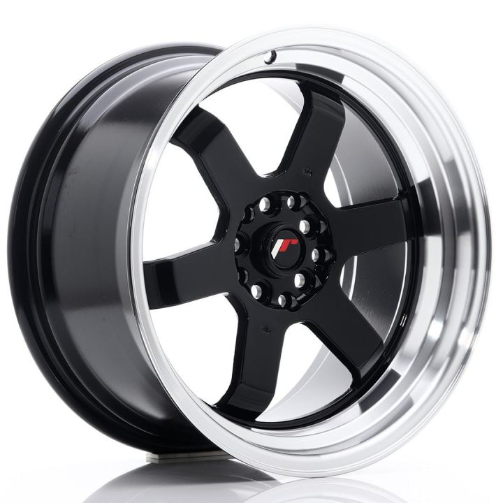 Japan Racing Wheels - JR-12 Gloss Black (17x9 inch)