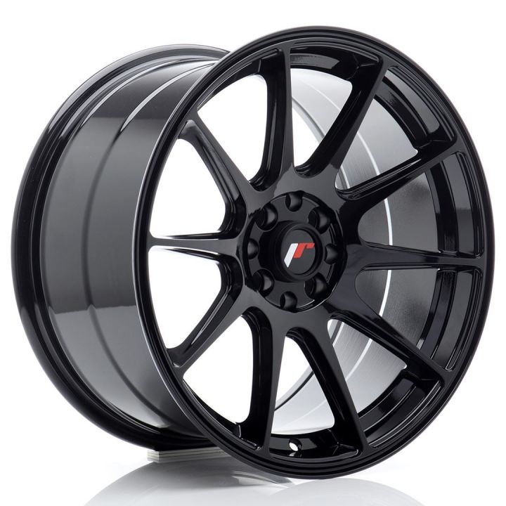 Japan Racing Wheels - JR-11 Gloss Black (17x9 Zoll)