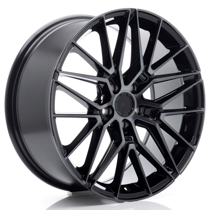 SALE - Japan Racing Wheels - JR-38 Black Machined (19x8.5 Zoll)