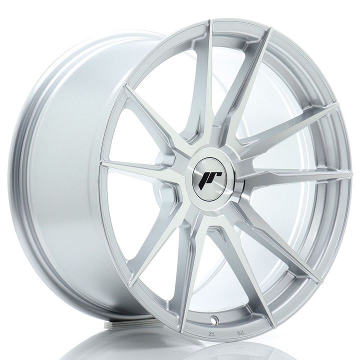 Japan Racing Wheels - JR-21 Silver Machined (18x9.5 Zoll)