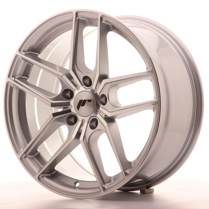 Japan Racing Wheels - JR-25 Silver Machined (18x8.5 Zoll)