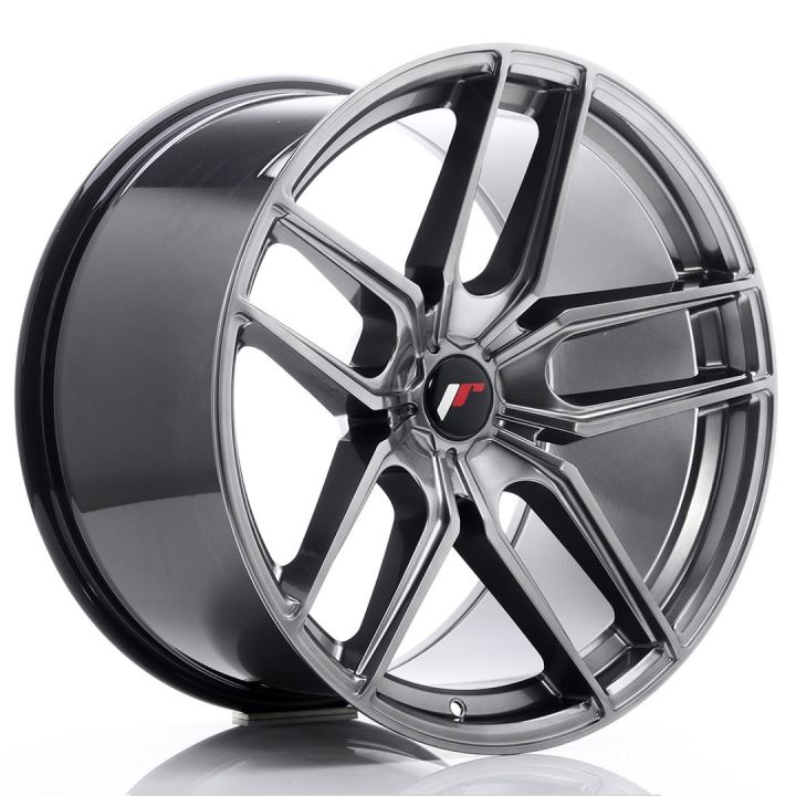 Japan Racing Wheels - JR-25 Hyper Black (20x11 Zoll)