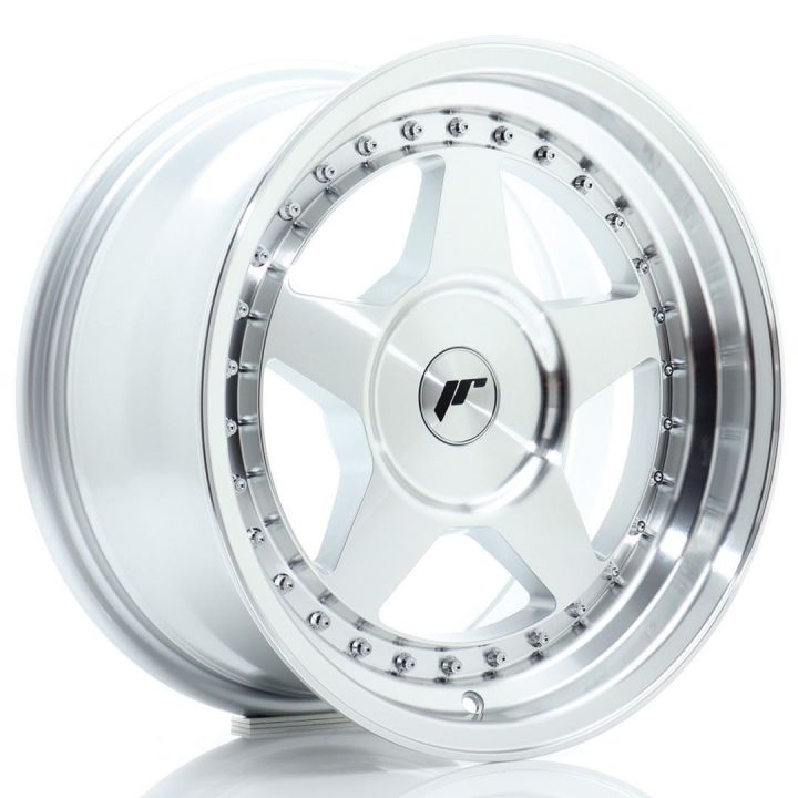 Japan Racing Wheels - JR-6 Silver Machined (16x9 Zoll)