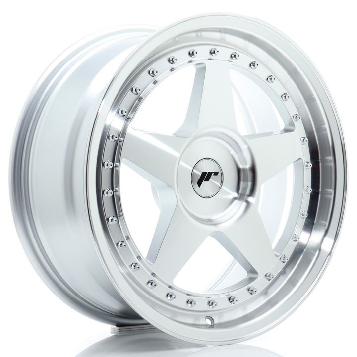 Japan Racing Wheels - JR-6 Silver Machined (18x8.5 Zoll)