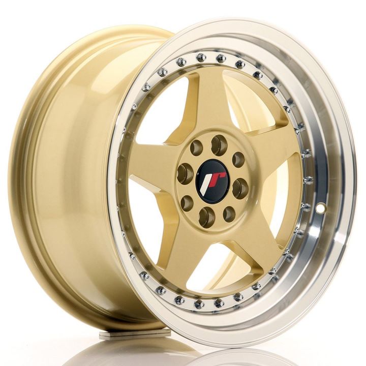 Japan Racing Wheels - JR-6 Gold Machined (18x8.5 Zoll)