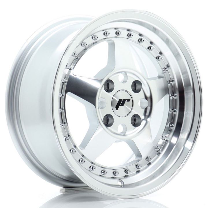 Japan Racing Wheels - JR-6 Silver Machined (18x9.5 Zoll)