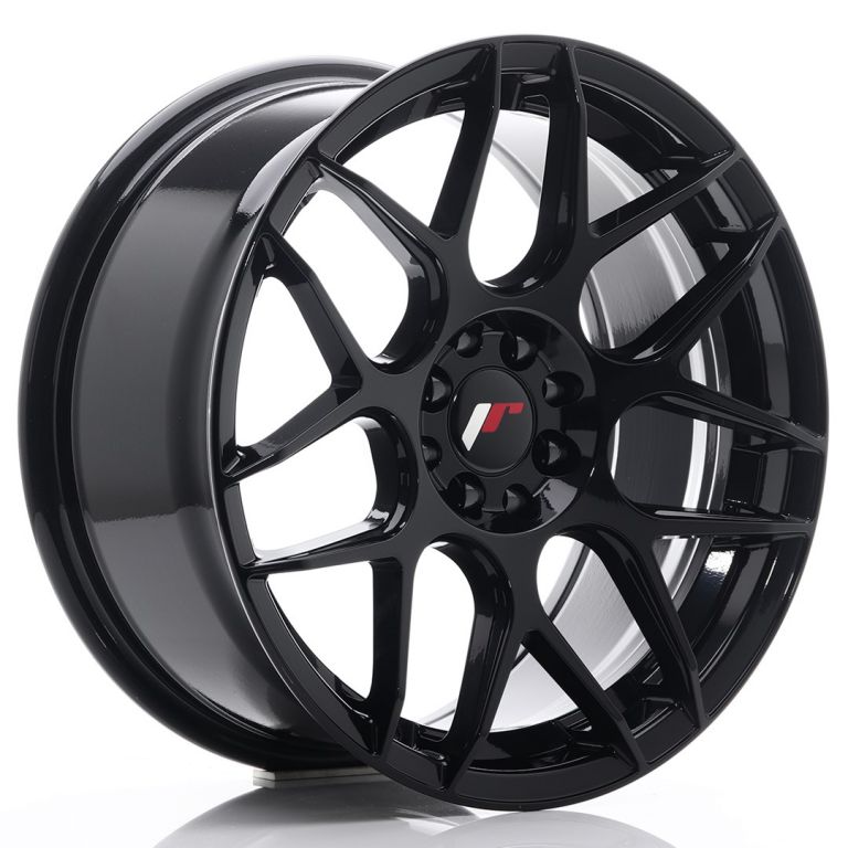 Japan Racing Wheels - JR-18 Gloss Black (17x8 Zoll) - Japan Racing - JR ...