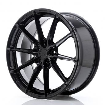 SALE - Japan Racing Wheels - JR-37 Glossy Black (17x8 Zoll)