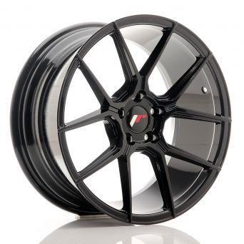 Japan Racing Wheels - JR-30 Gloss Black (18x8.5 inch)