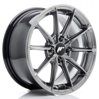 Japan Racing Wheels - JR-37 Hyper Black (15x7 Zoll)