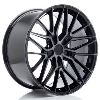 SALE - Japan Racing Wheels - JR-38 Black Machined (20x9.5 Zoll)