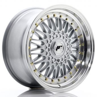 2x Japan Racing Wheels - JR-9 Silver (17x8.5 5x112 ET 30)